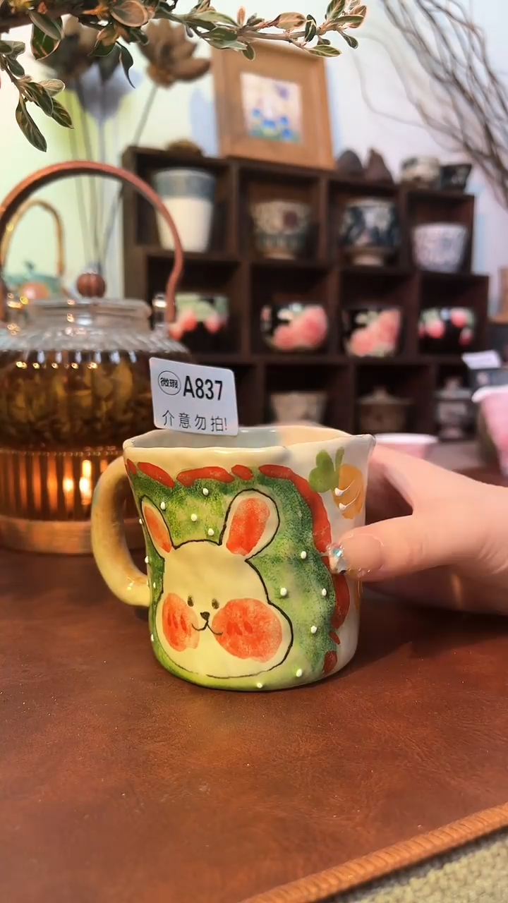 【闪购商品】微瑕景德镇手工手绘837