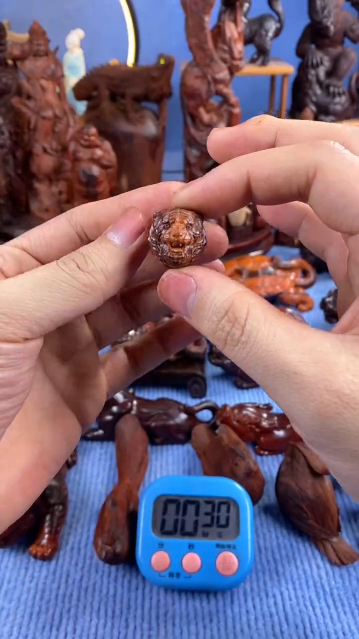 【闪购商品】檀香紫檀（小叶紫檀）老虎头