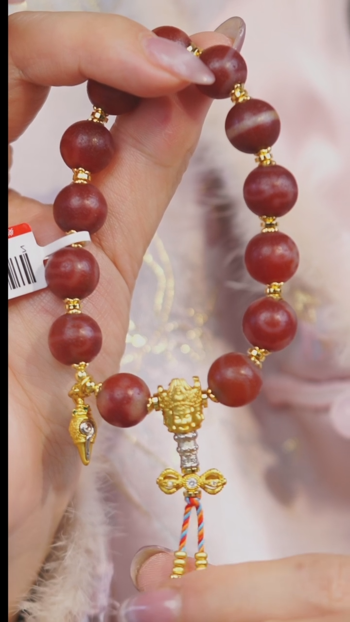 【闪购商品】玛瑙/玉髓手串未镶嵌多样性发一