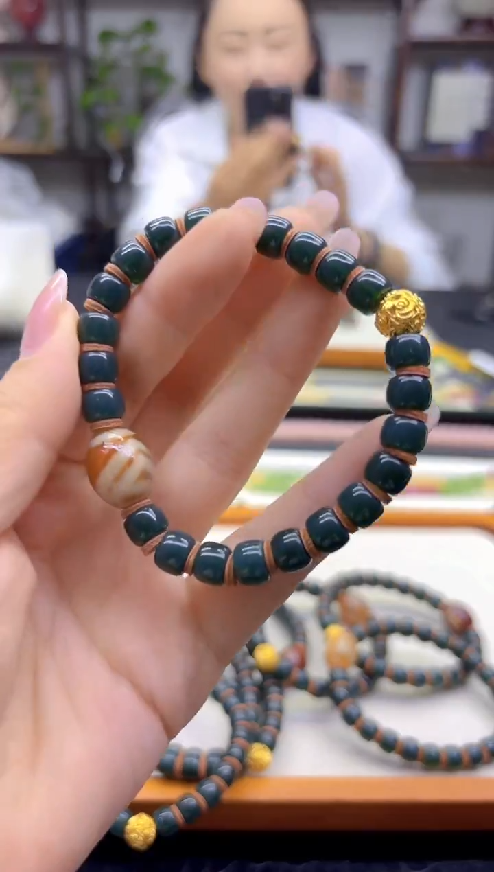 未镶嵌手链翡翠DIY款S984