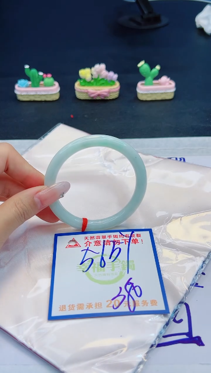 【闪购商品】翡翠手镯未镶嵌，质检证书图片色彩偏黑白