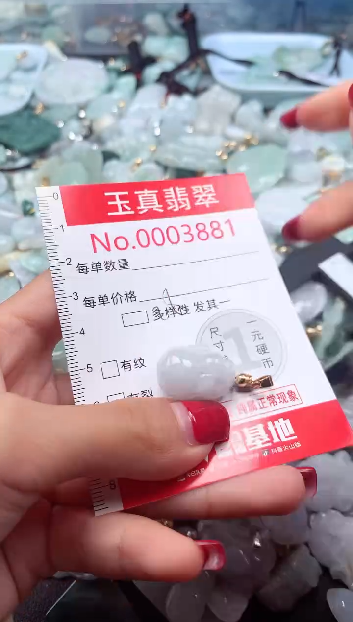 颈饰未镶嵌翡翠3881
