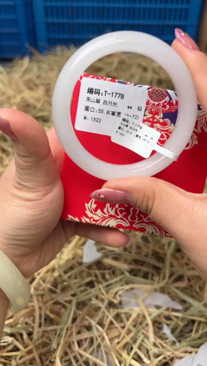 未镶嵌手镯石英质玉T-1778