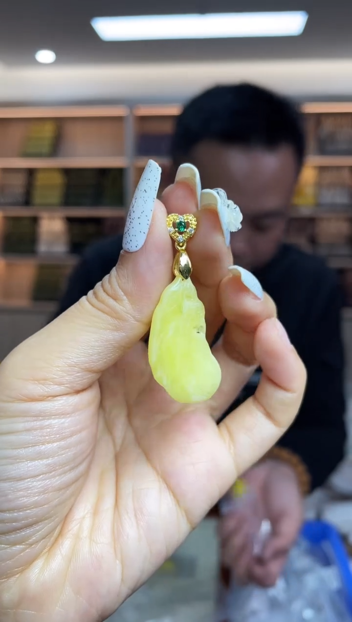 【闪购商品】蜜蜡裸石银S925镶嵌多样性发一件