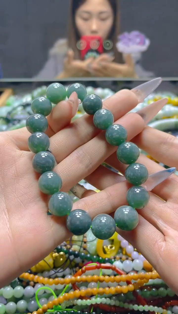 颈饰未镶嵌翡翠11MM