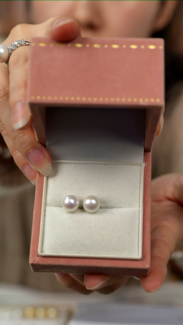 【闪购商品】淡水珍珠戒指银S925镶嵌9-10 小暇