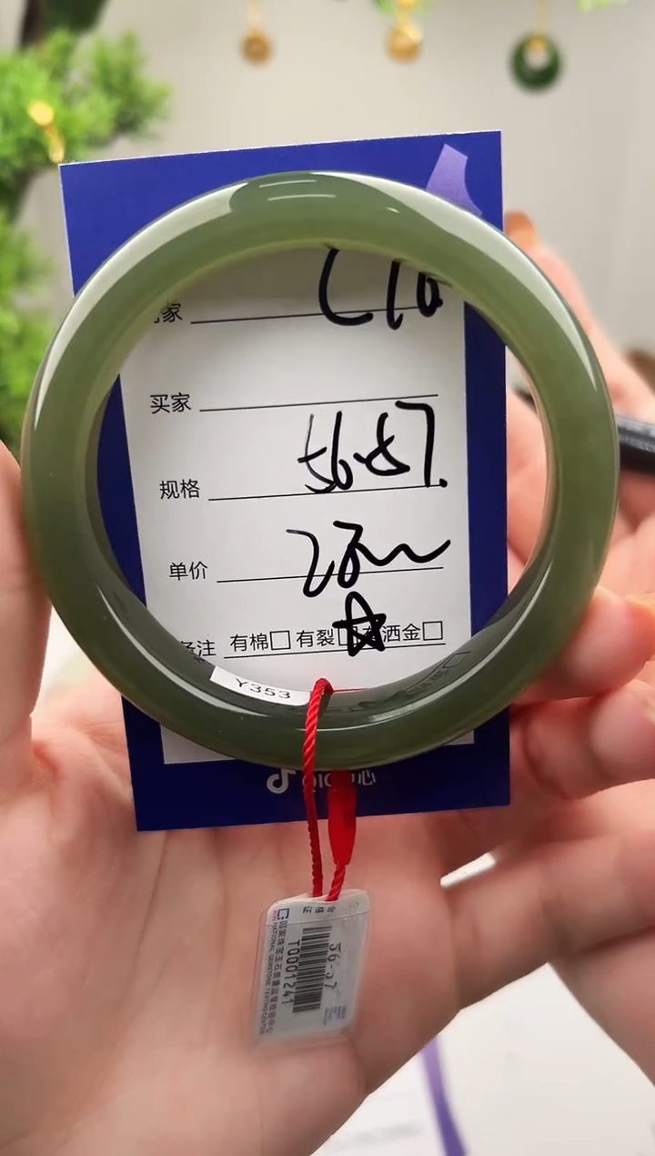 未镶嵌手镯和田玉微色差C16