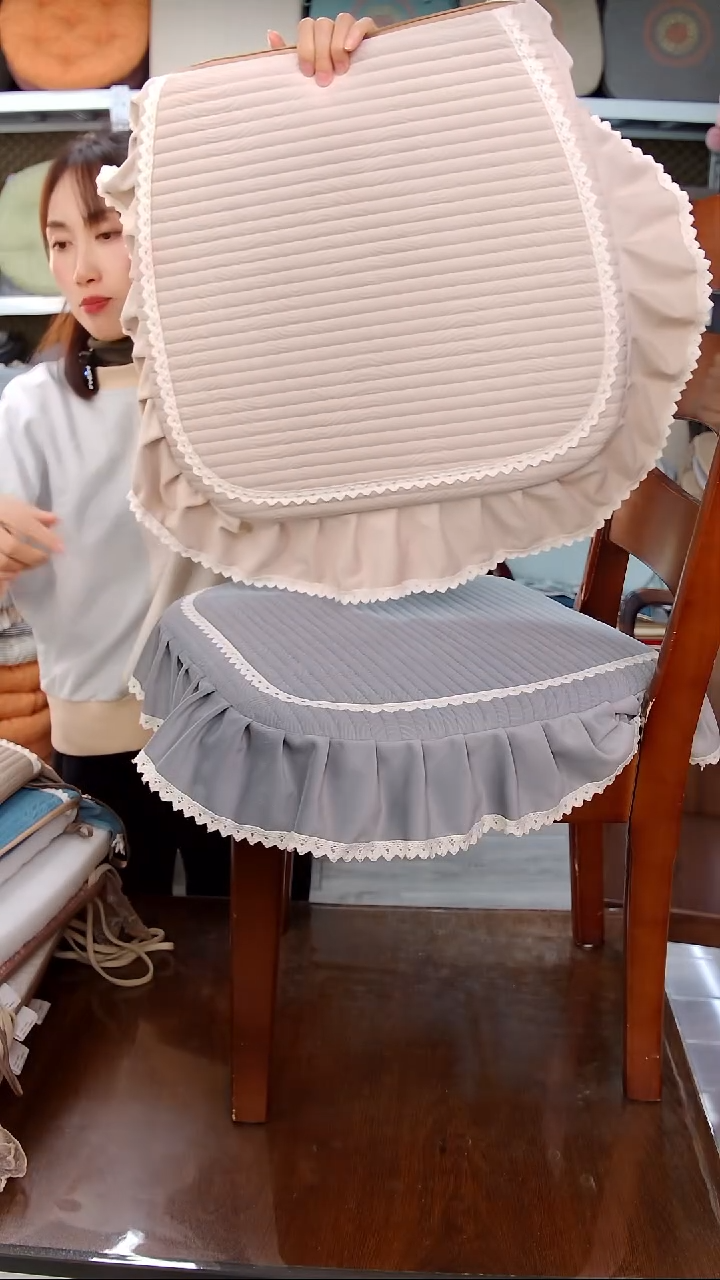 布布横条细绒：米色6个