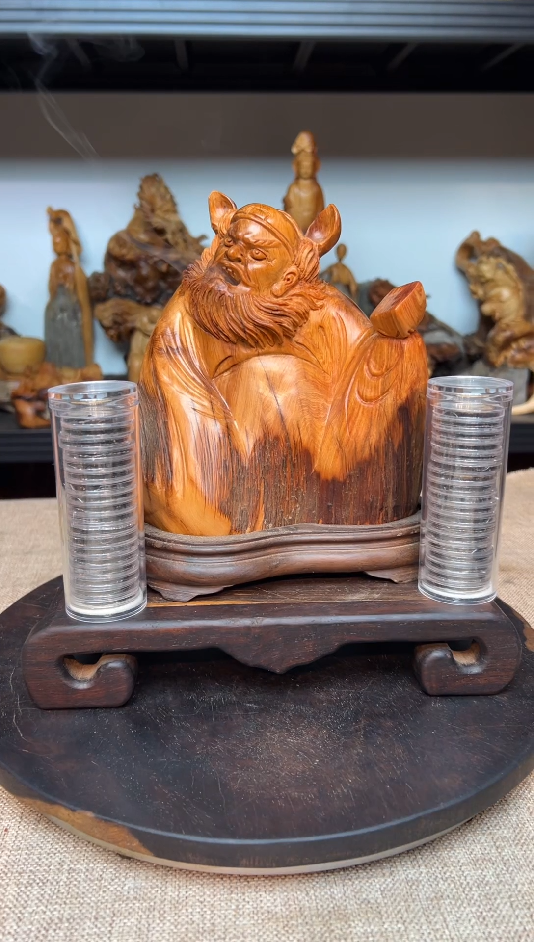 柏木（崖柏）崖柏雕刻件