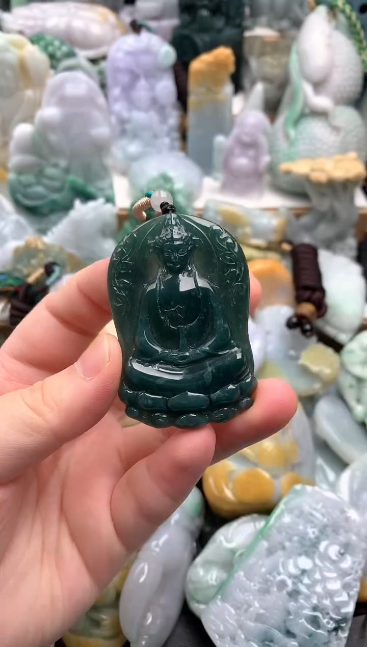 吊坠(不含链)未镶嵌翡翠1