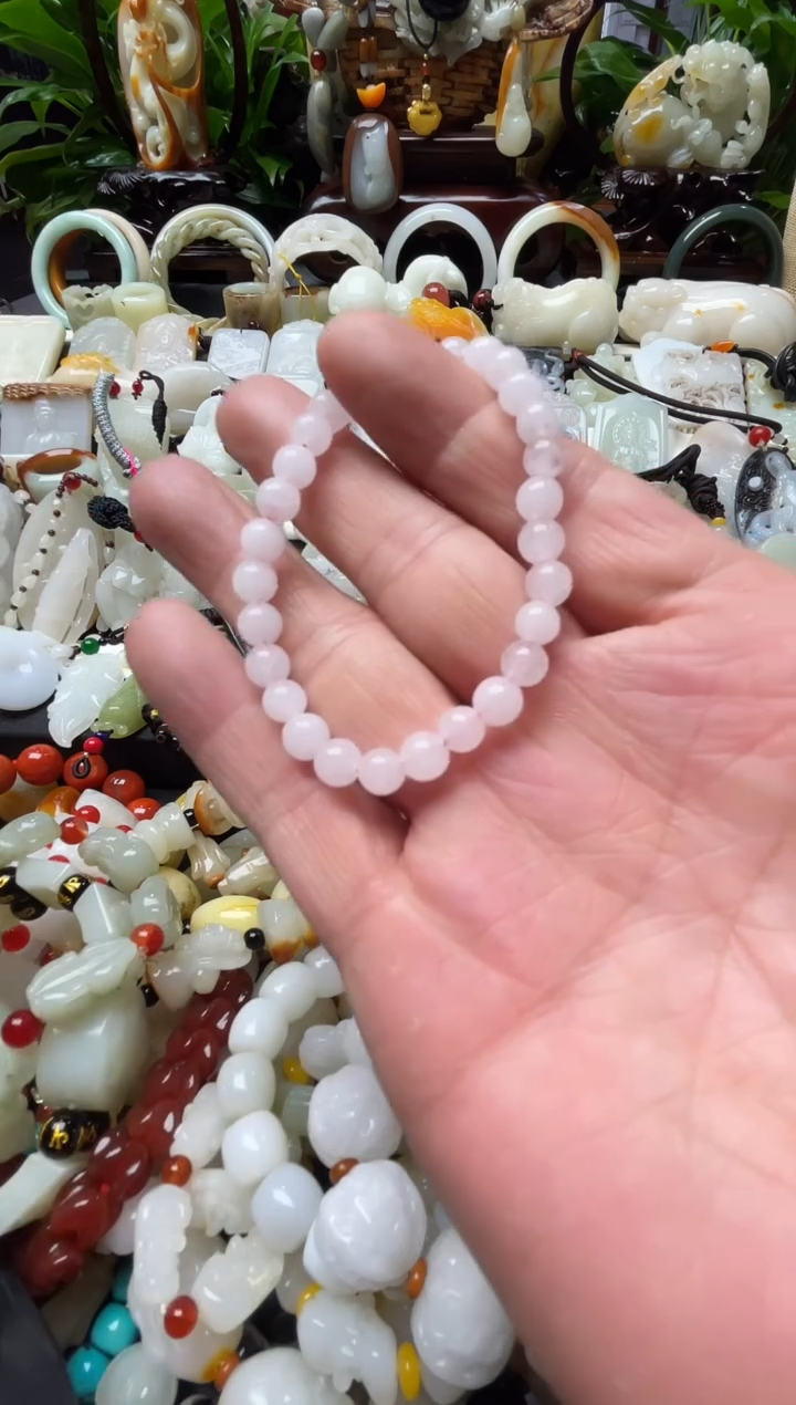 未镶嵌手串和田玉手串