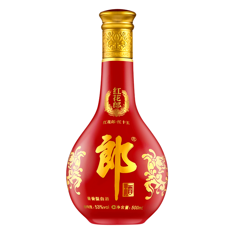 郎酒 红花郎53°(15)酱香型500ml 1瓶
