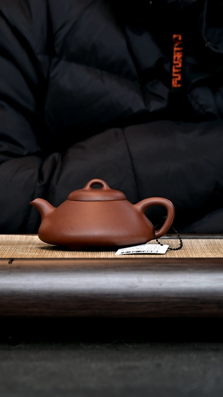 【闪购商品】紫砂茶壶EF15426 吉安石瓢 红紫泥