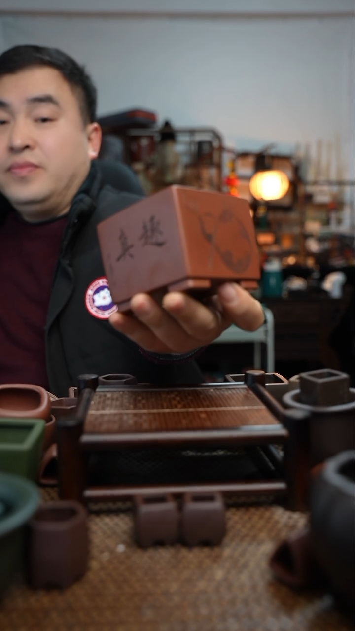 【闪购商品】紫砂花盆長木軒精品紫砂