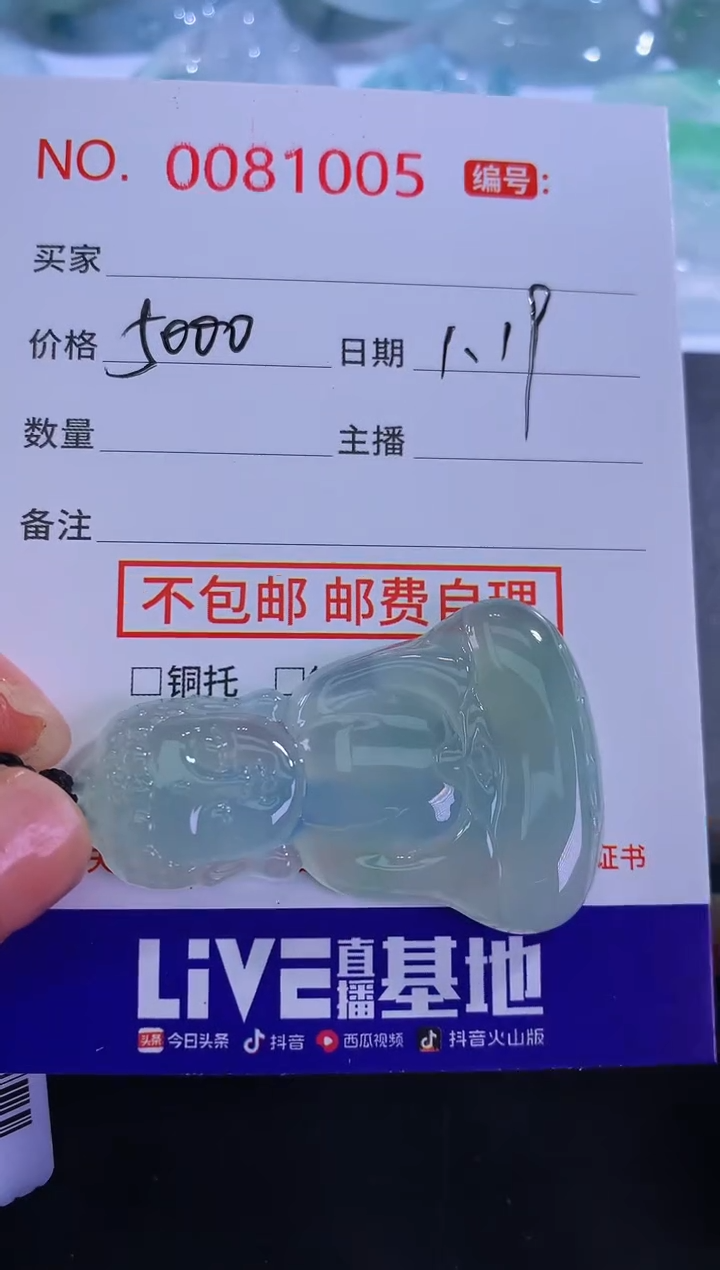 【闪购商品】翡翠颈饰未镶嵌！