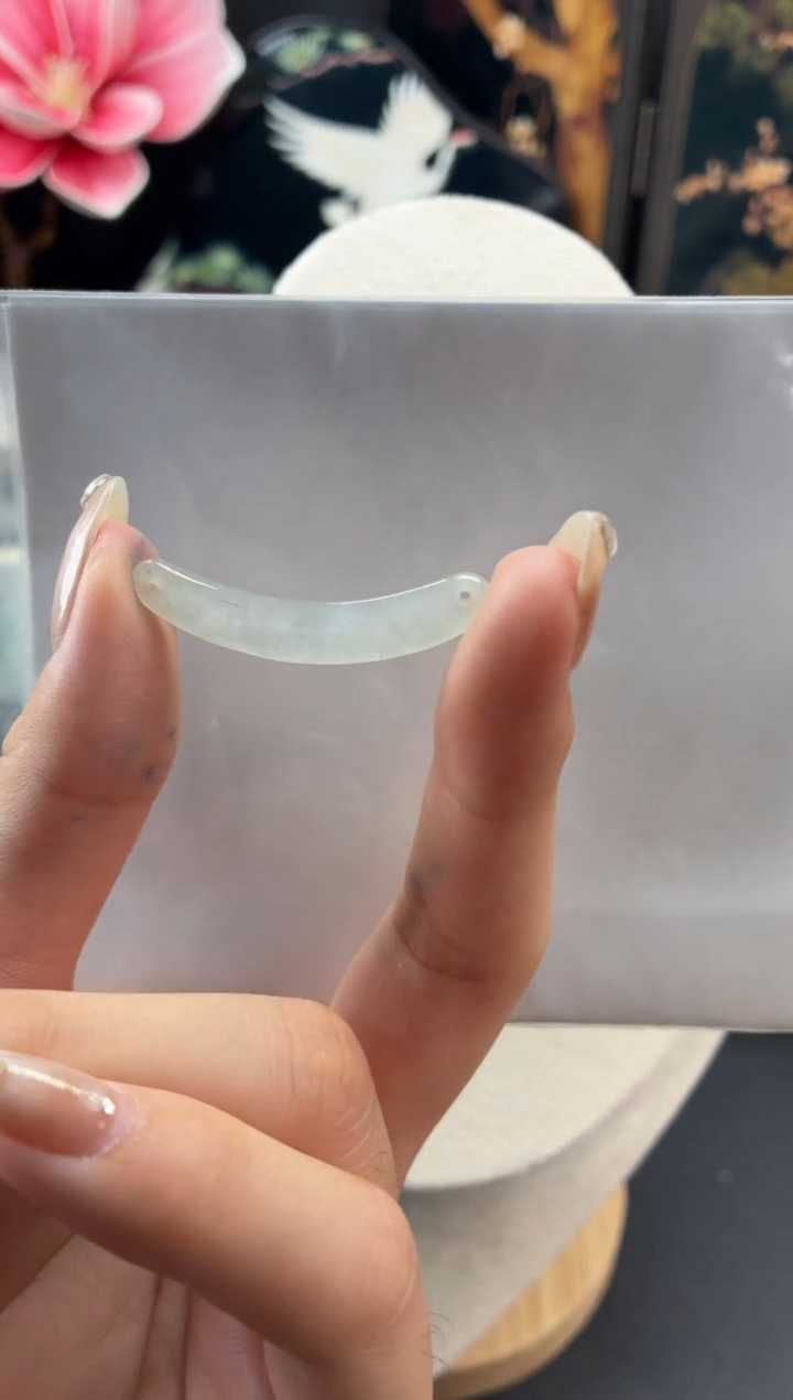 翡翠未镶嵌颈饰63号玉璜