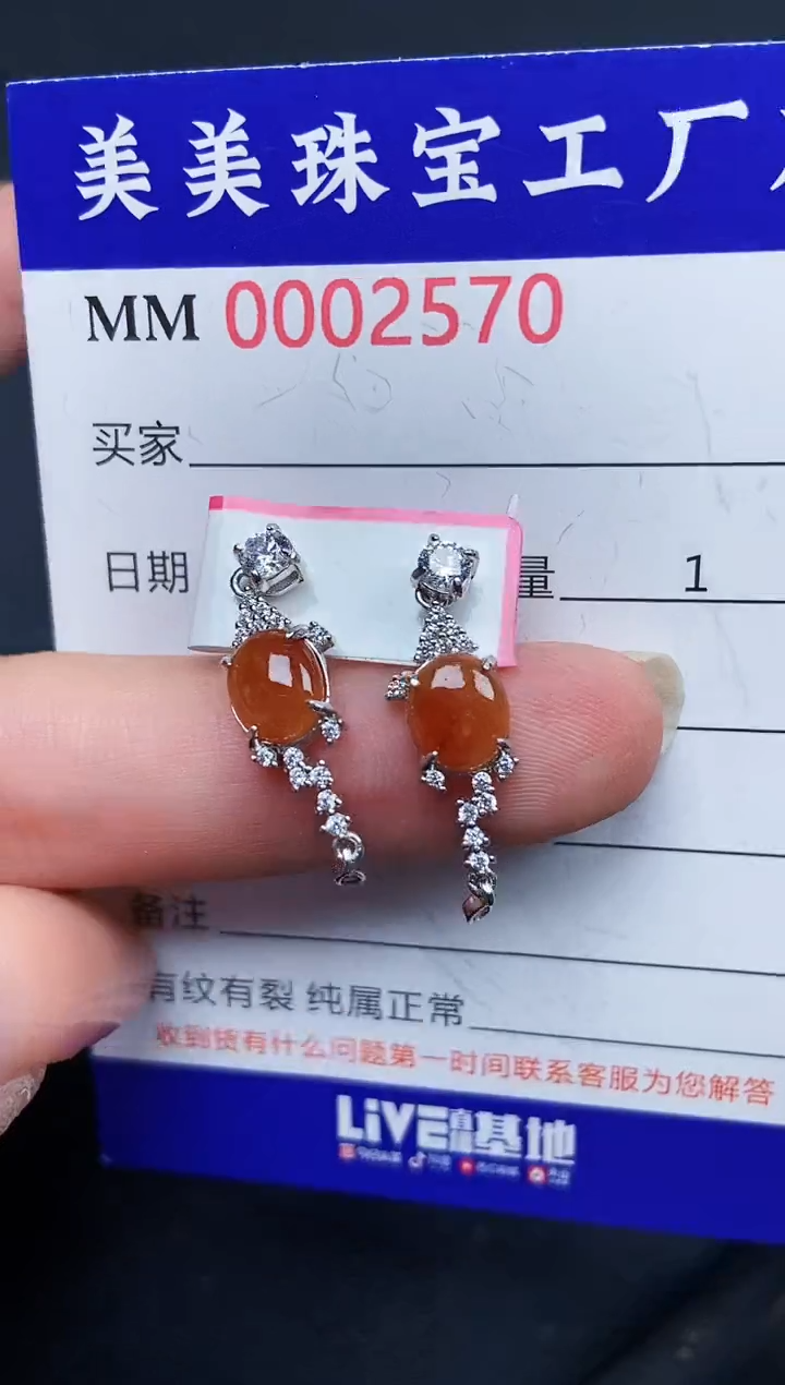 【闪购商品】翡翠颈饰银S925镶嵌2570