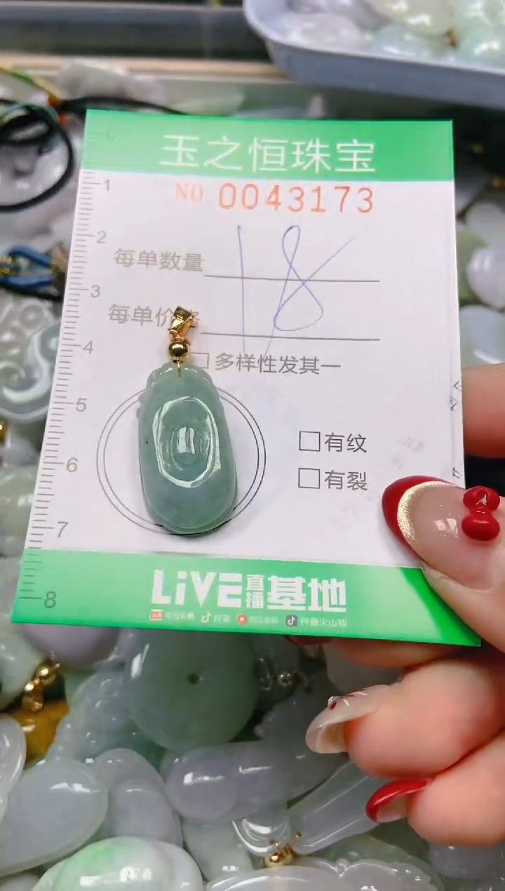 【闪购商品】翡翠颈饰未镶嵌闪购0043173