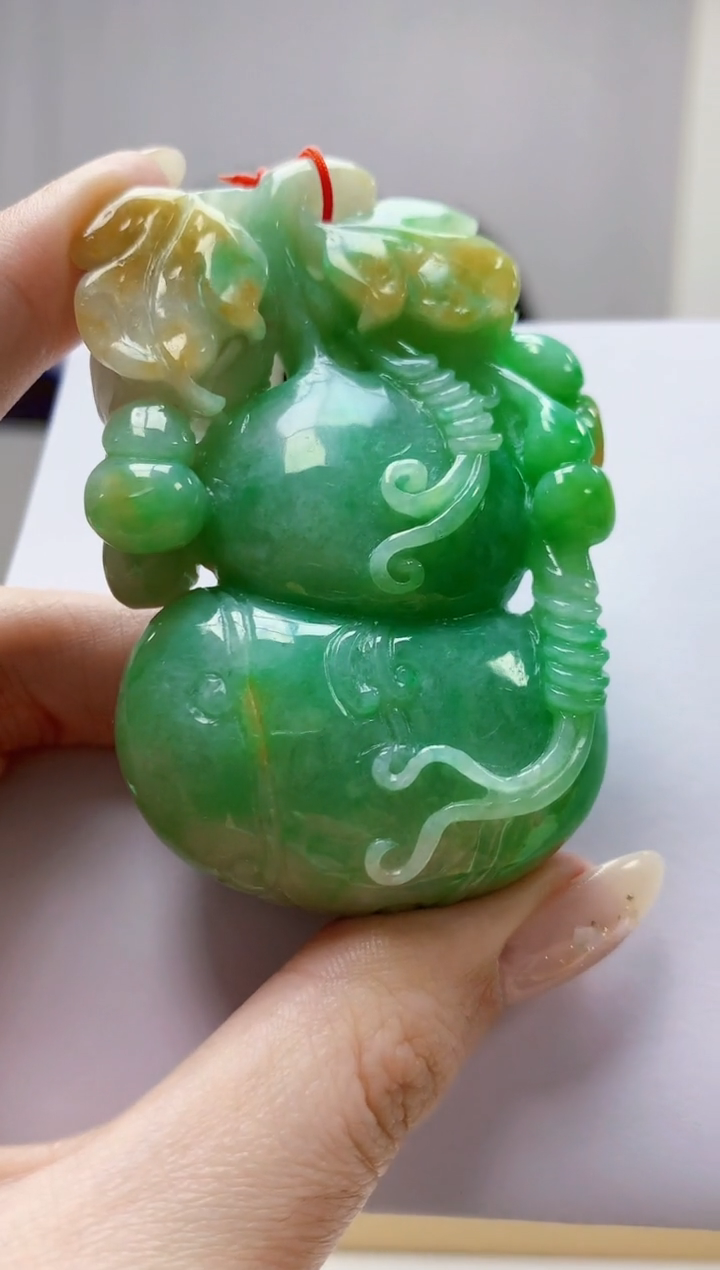 未镶嵌定制翡翠4812jw-毛货挂件47