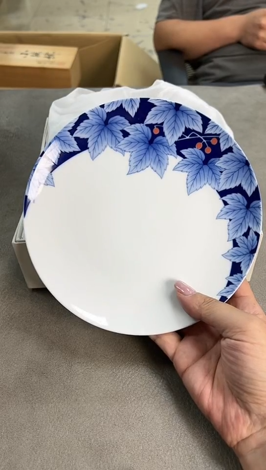 瓷片香兰 五盘 原盒 瓷器瓷器瓷器瓷器瓷器