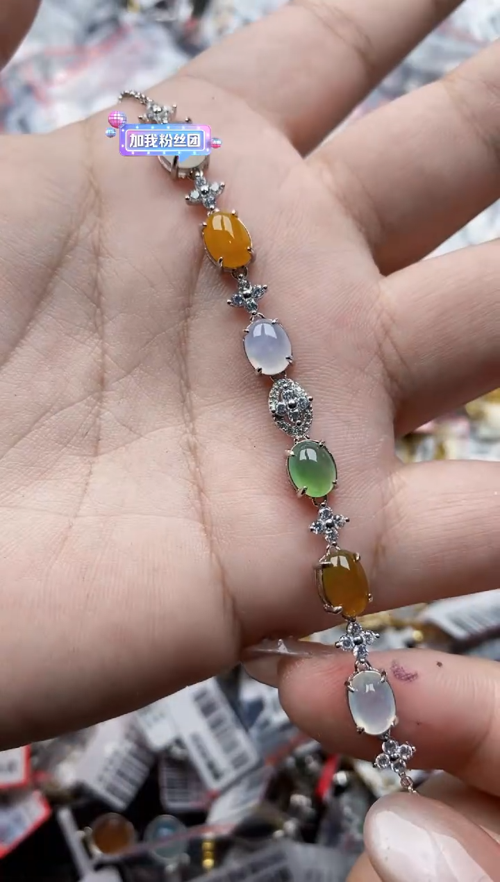 【闪购商品】翡翠戒指银S925镶嵌22222---5