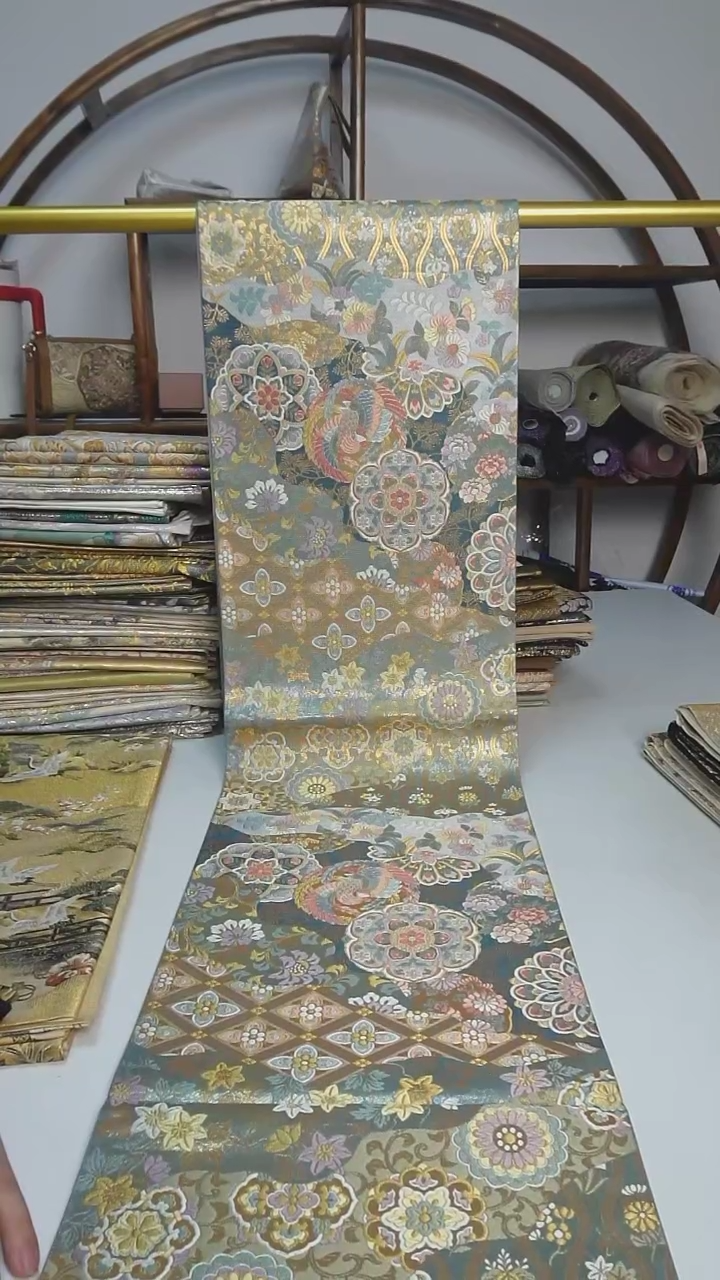 【闪购商品】织绣9西阵织六通宝相花