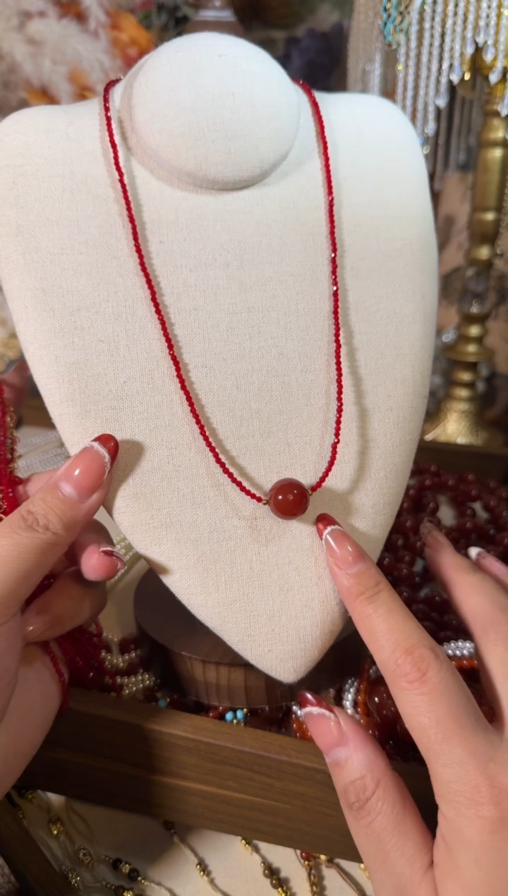 未镶嵌项链玛瑙/玉髓033