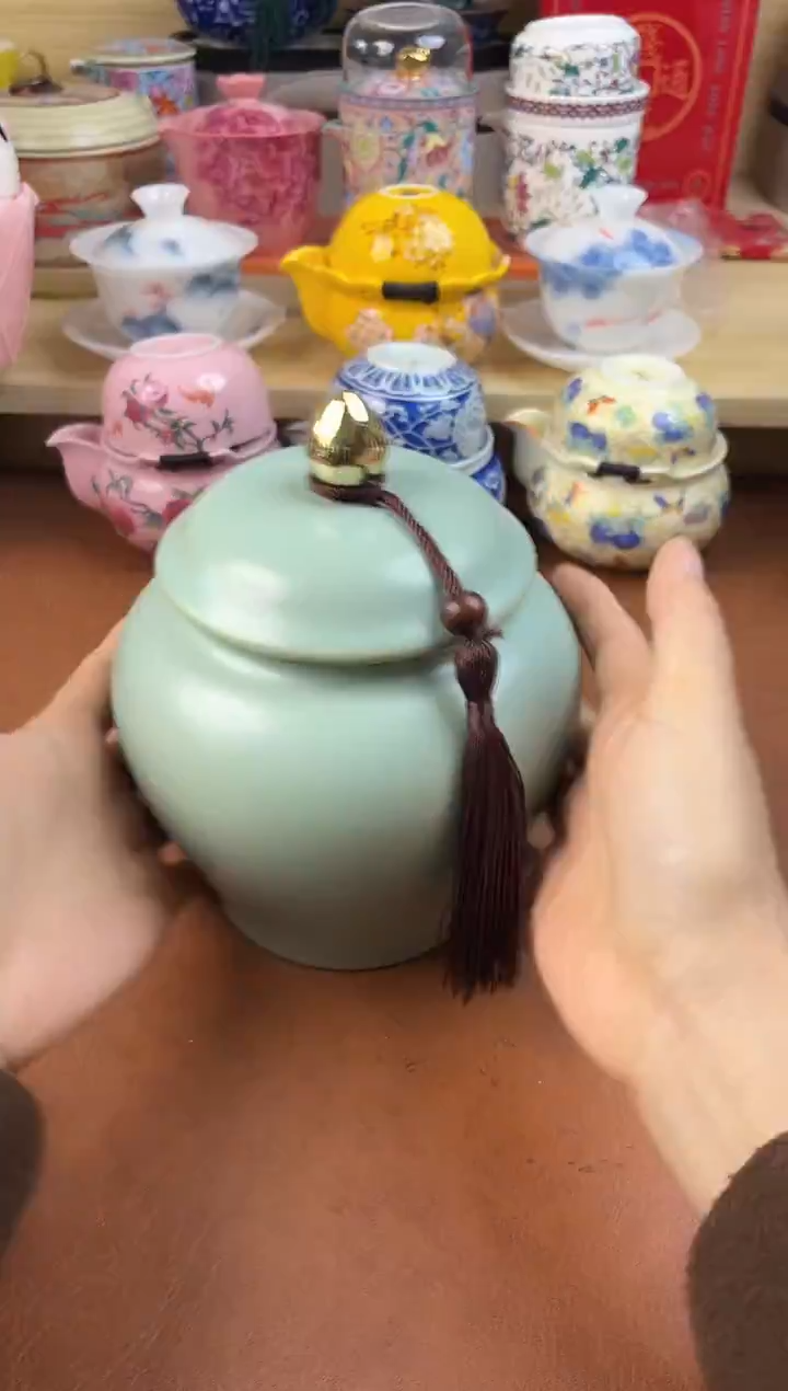 陶陶瓷茶具摆件旅行套组