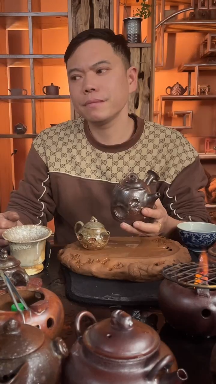 【闪购商品】紫砂全手工手工侧把