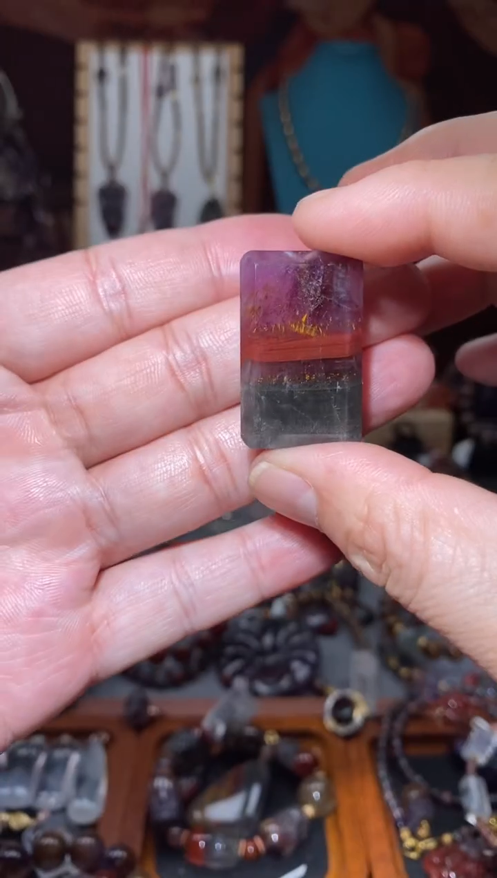 【闪购商品】水晶无事牌未镶嵌极光23