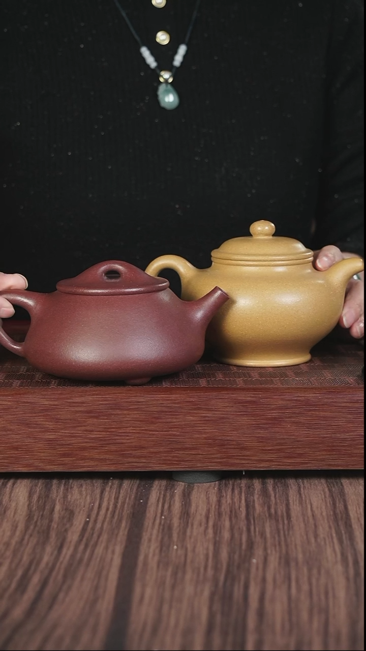 【闪购商品】紫砂茶壶底槽清大满瓢+黄金段大掇只