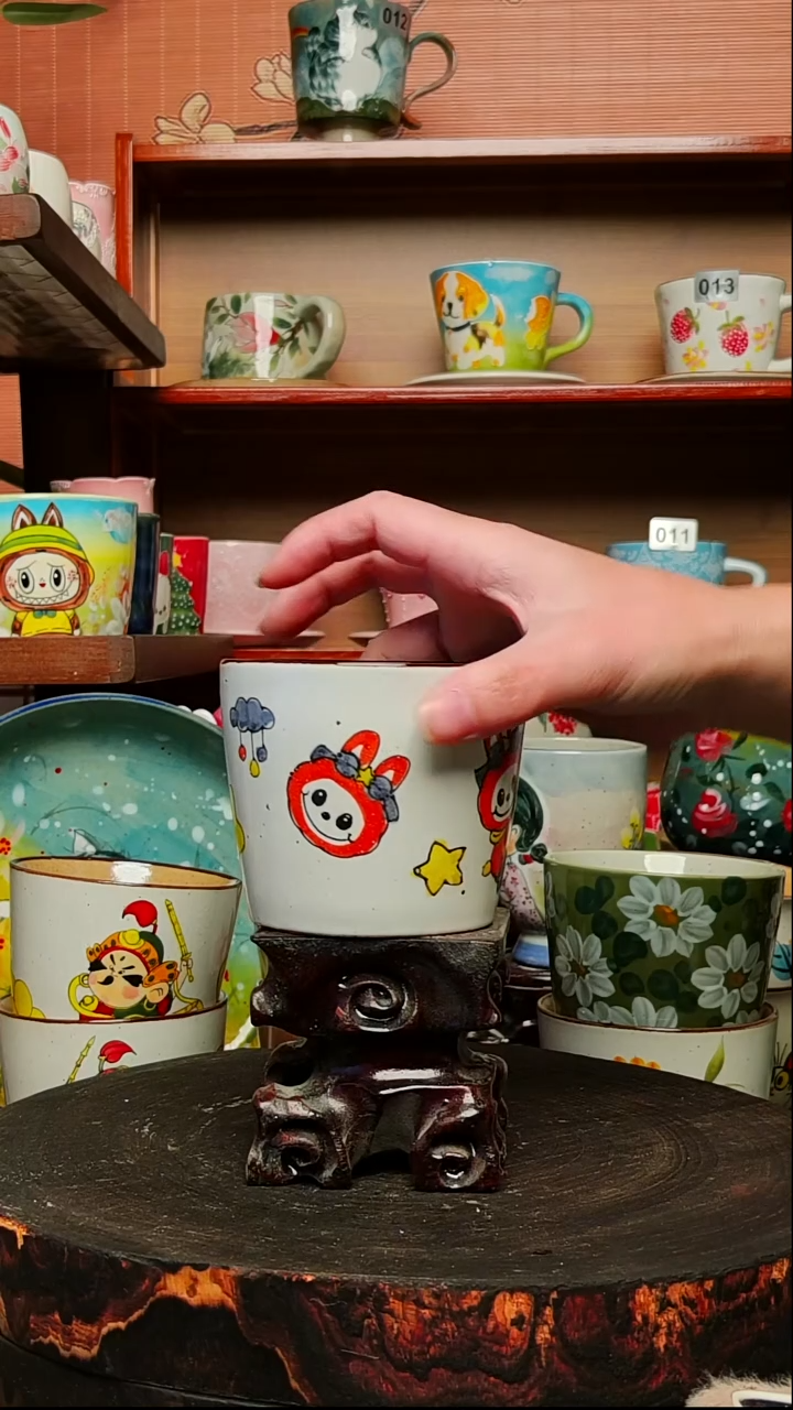 摆件陶景德镇高温创意陶瓷有瑕