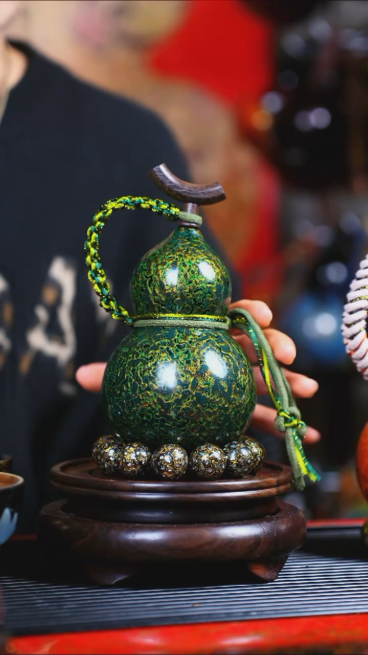 【闪购商品】JF149过年礼臻选大漆酒葫芦