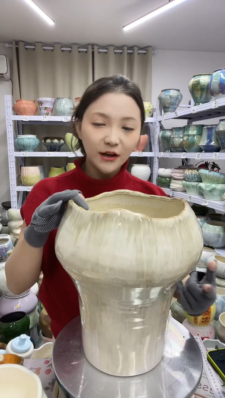 11.18陶瓷花盆直播链接高.  31    口 20.5