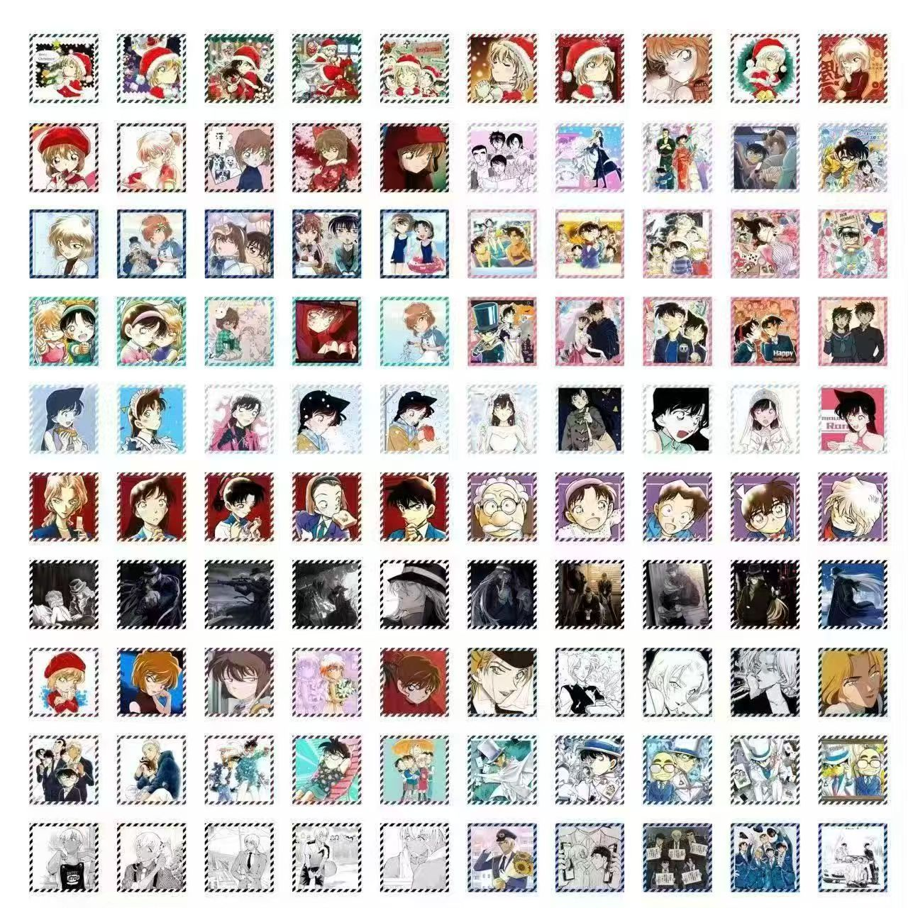 【平拆】捌创工作室×名侦探柯南 陶瓷冰箱贴（默认代拆）