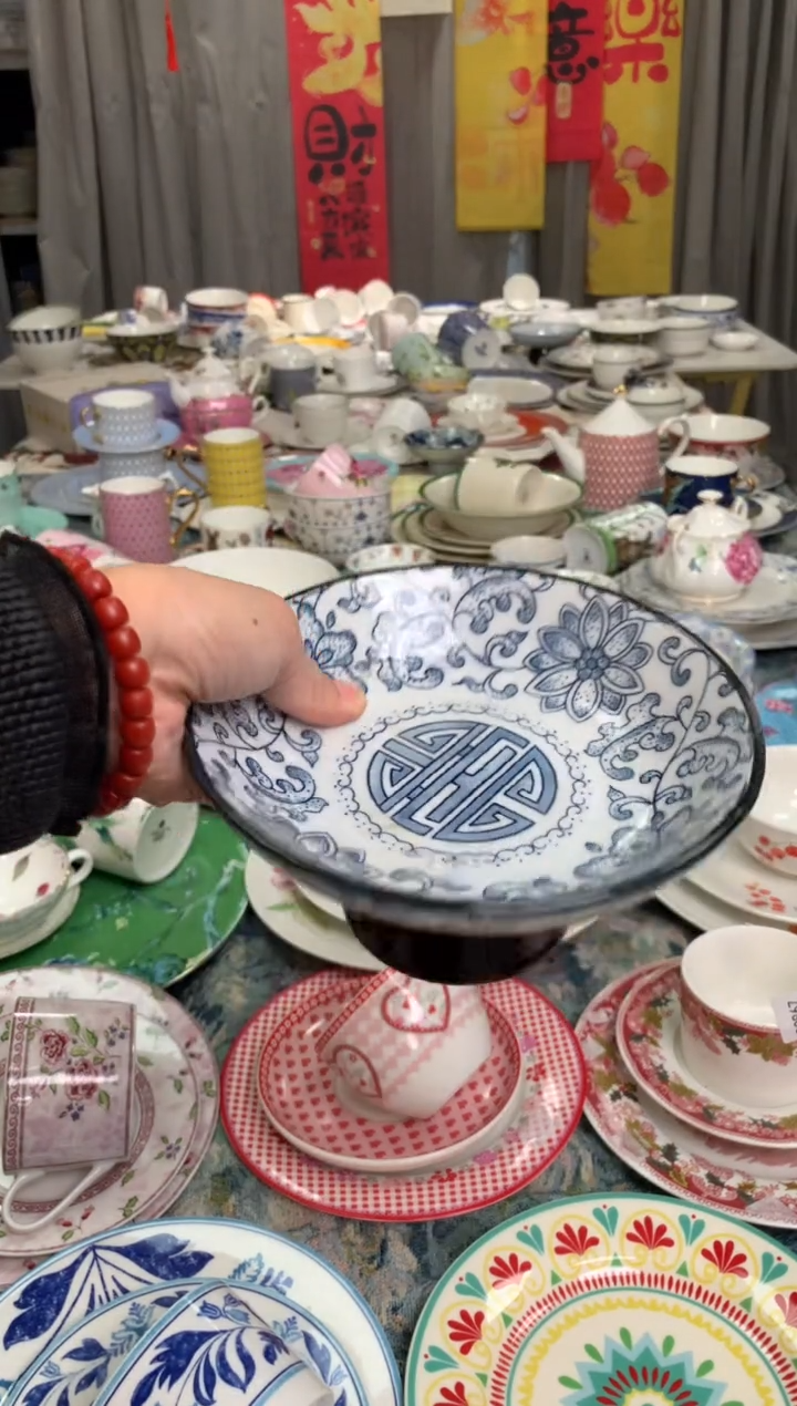 【闪购商品】瓷片陶瓷原单CC920餐具1个