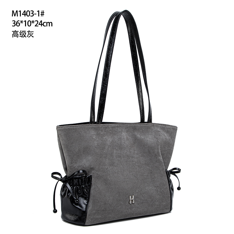【初阳甄选】QYX-M1403-1-高级灰轻奢风斜挎包韩版简约欧若假日风