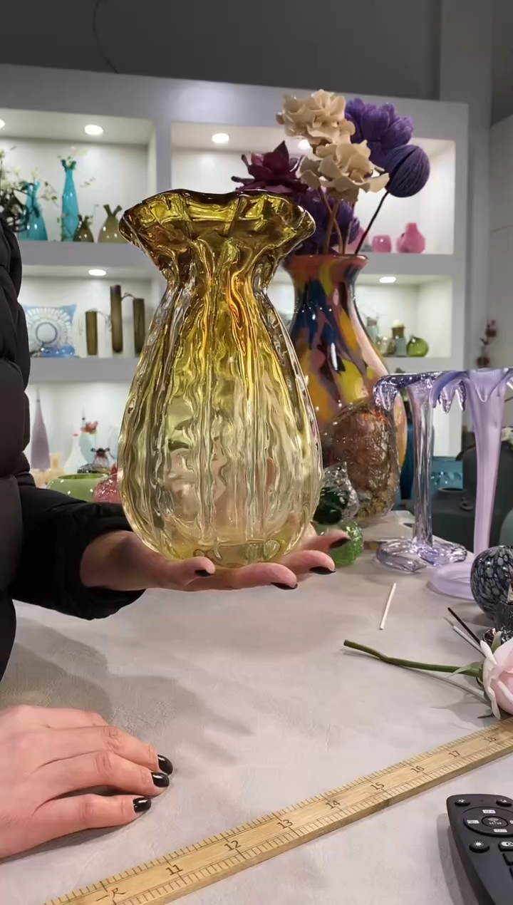 慕忆家手作琉璃花瓶