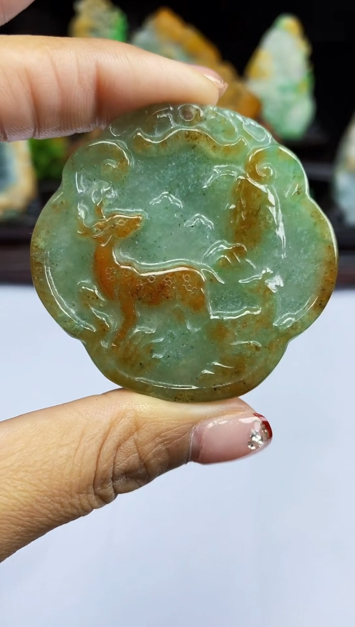 【闪购商品】翡翠颈饰未镶嵌翡翠A货