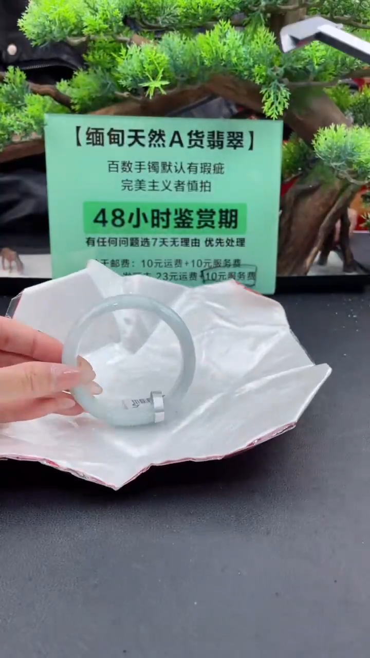 【闪购商品】翡翠手镯未镶嵌9翡翠手镯（微瑕）
