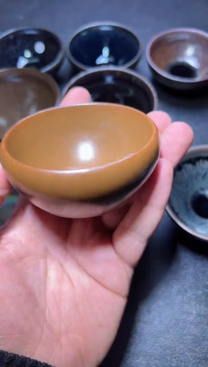 【闪购商品】茶盏79建窑建盏主人杯