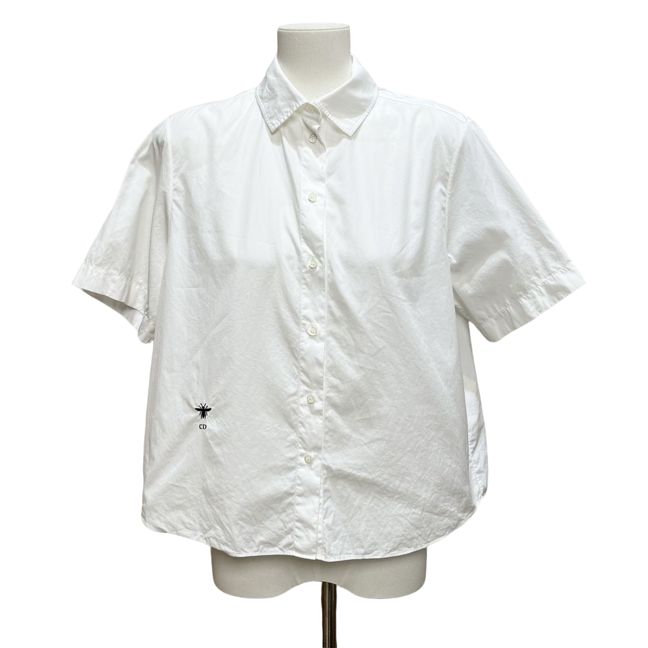 99新 DIOR/迪奥 蔚蓝/短袖衬衫/40码/LZ1108C8881