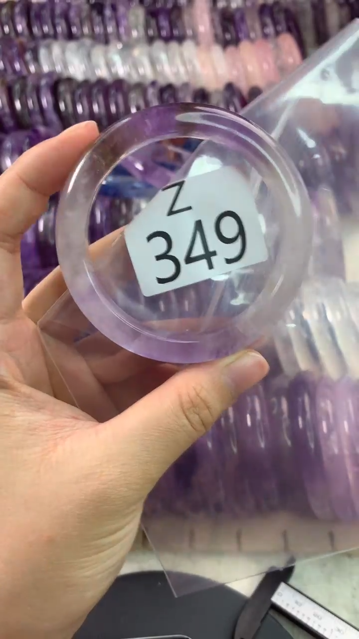 【闪购商品】水晶水晶手镯Z未镶嵌34*9-56