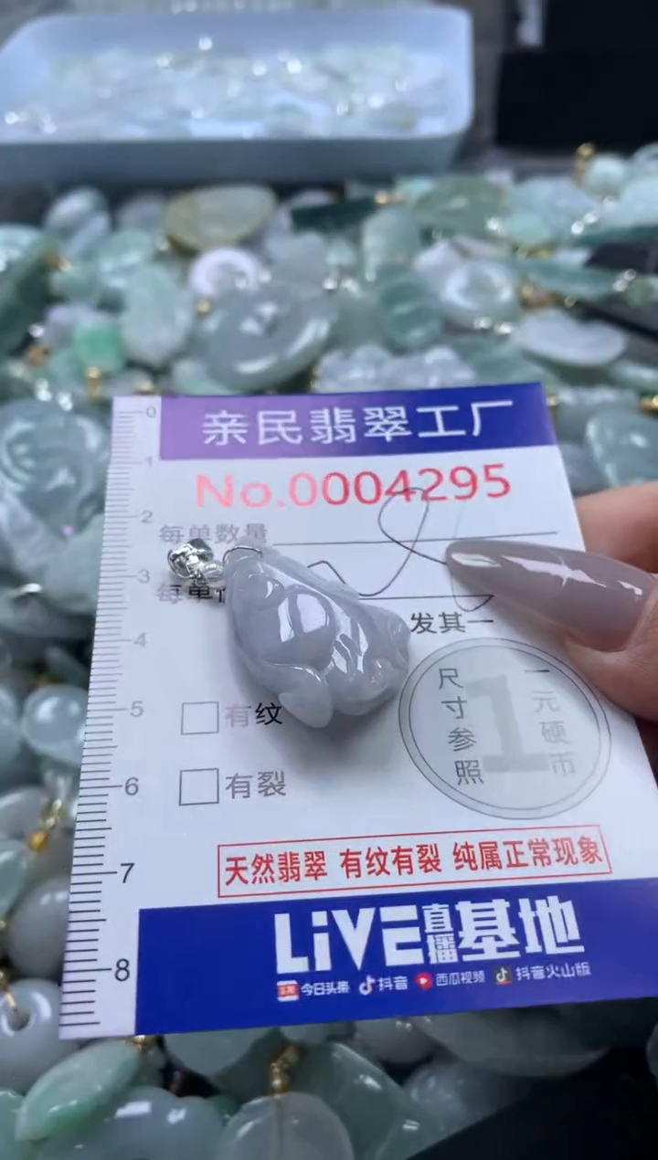 颈饰未镶嵌翡翠4295