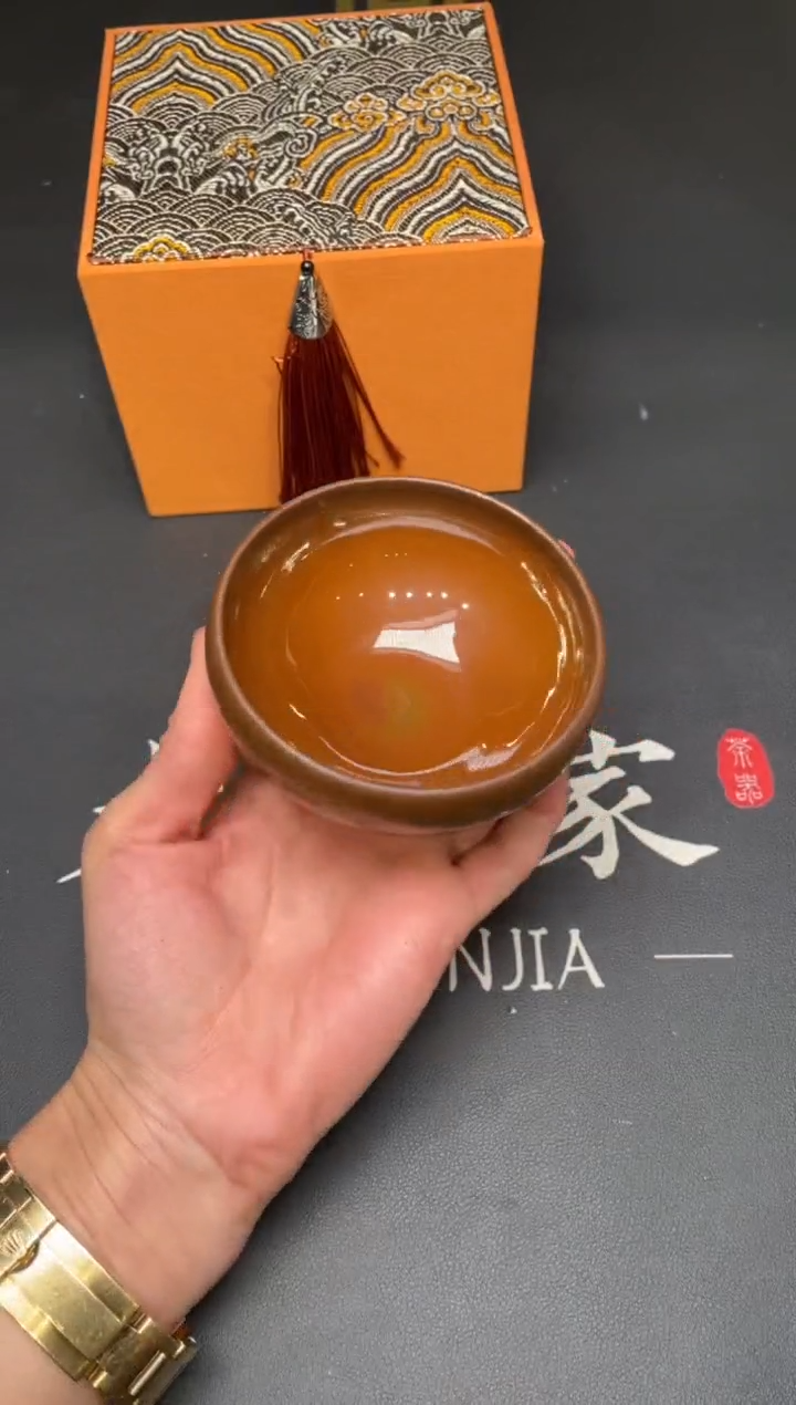 茶盏46@@建窑建盏主人杯（外仓）