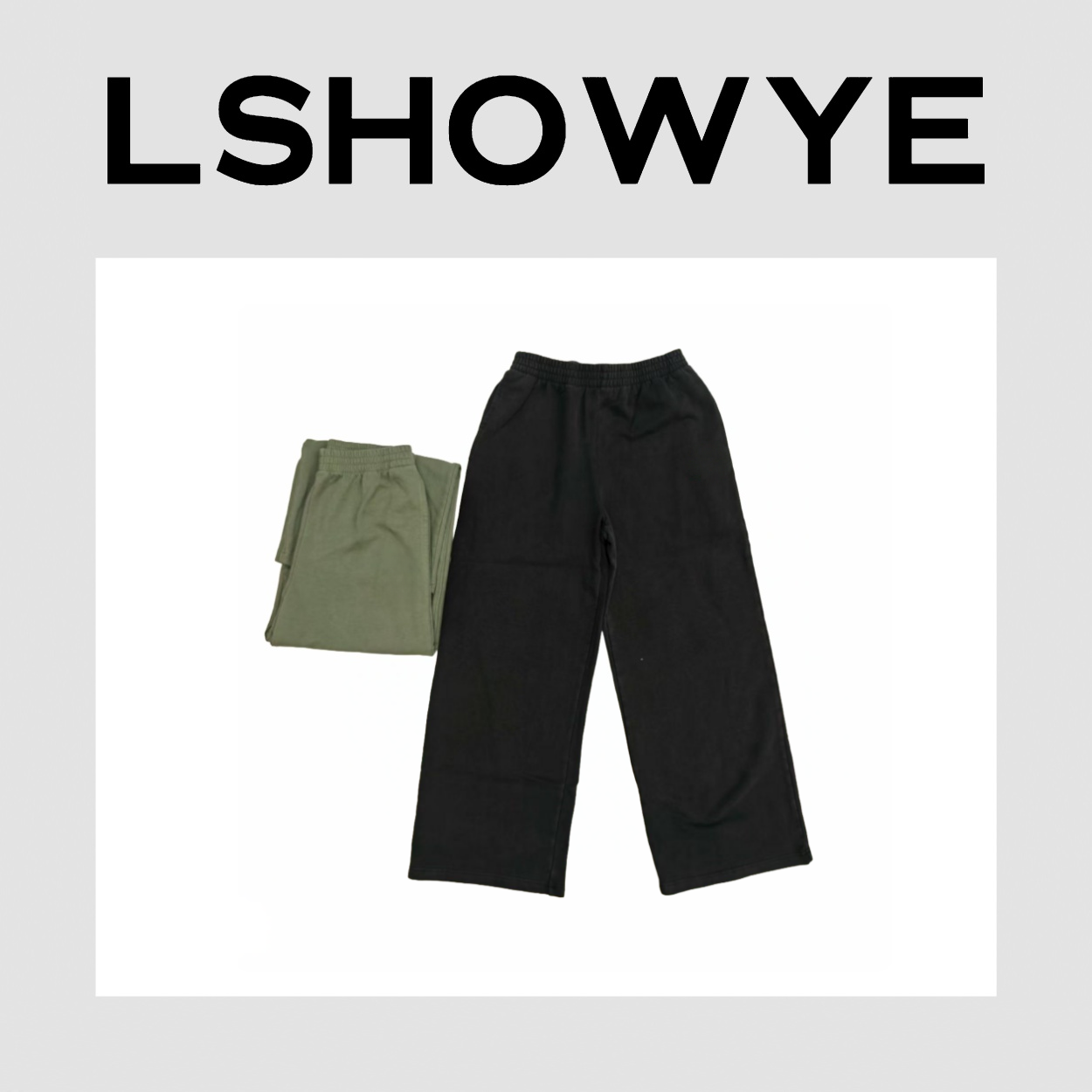 LSHOWYE｜阔腿卫裤7XX481