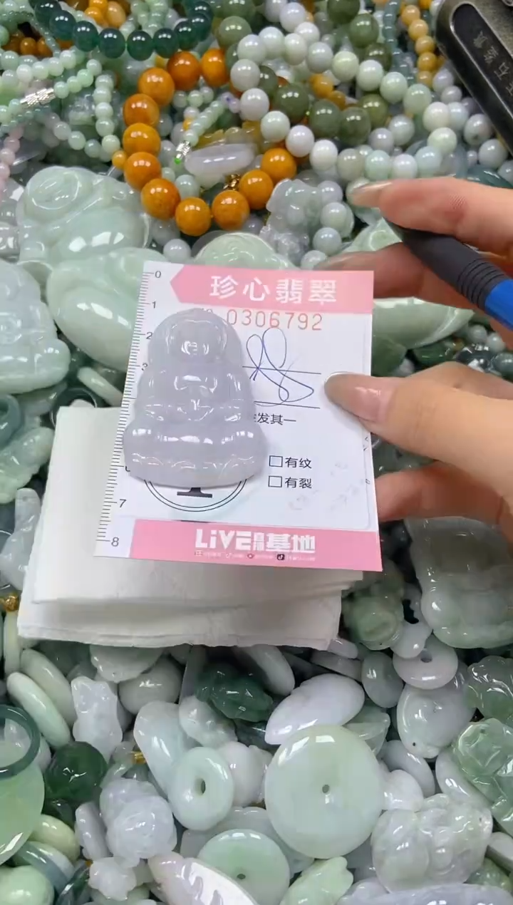 翡翠未镶嵌颈饰闪购0306792