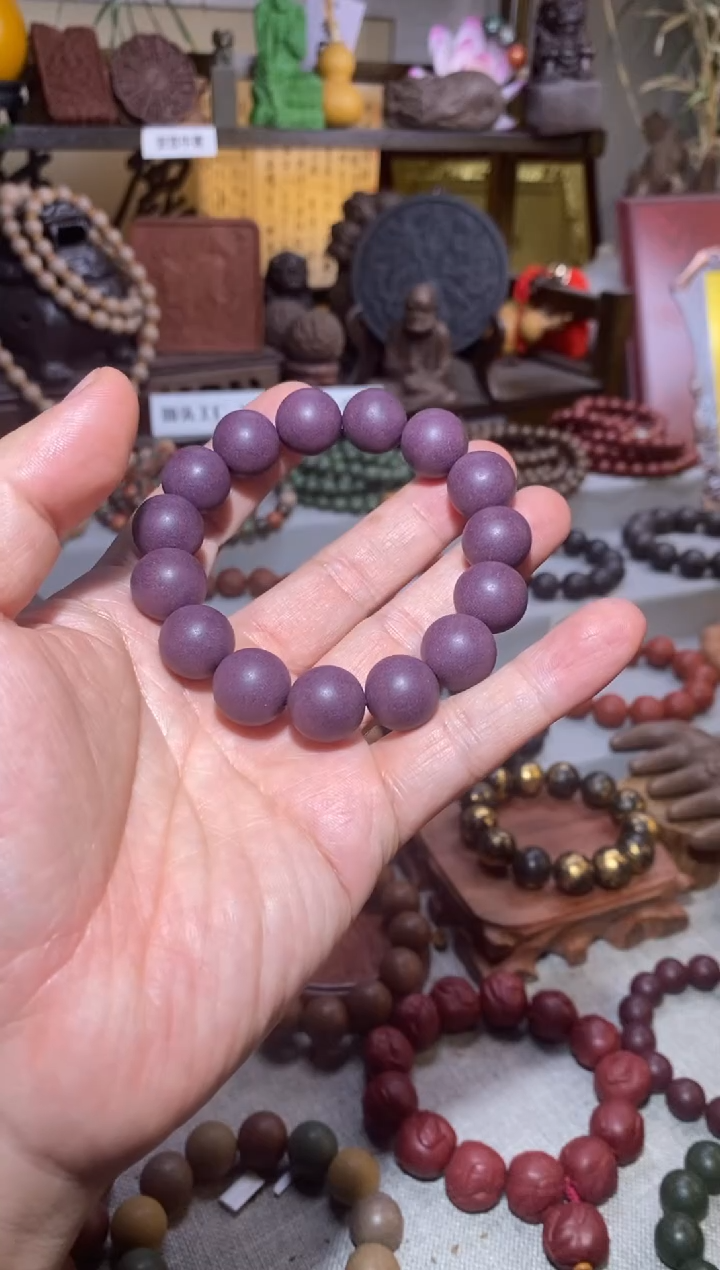 【闪购商品】泥塑九紫离火香方手串1.5*15