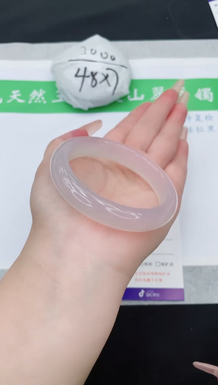 【闪购商品】石英质玉手镯未镶嵌M341-56+