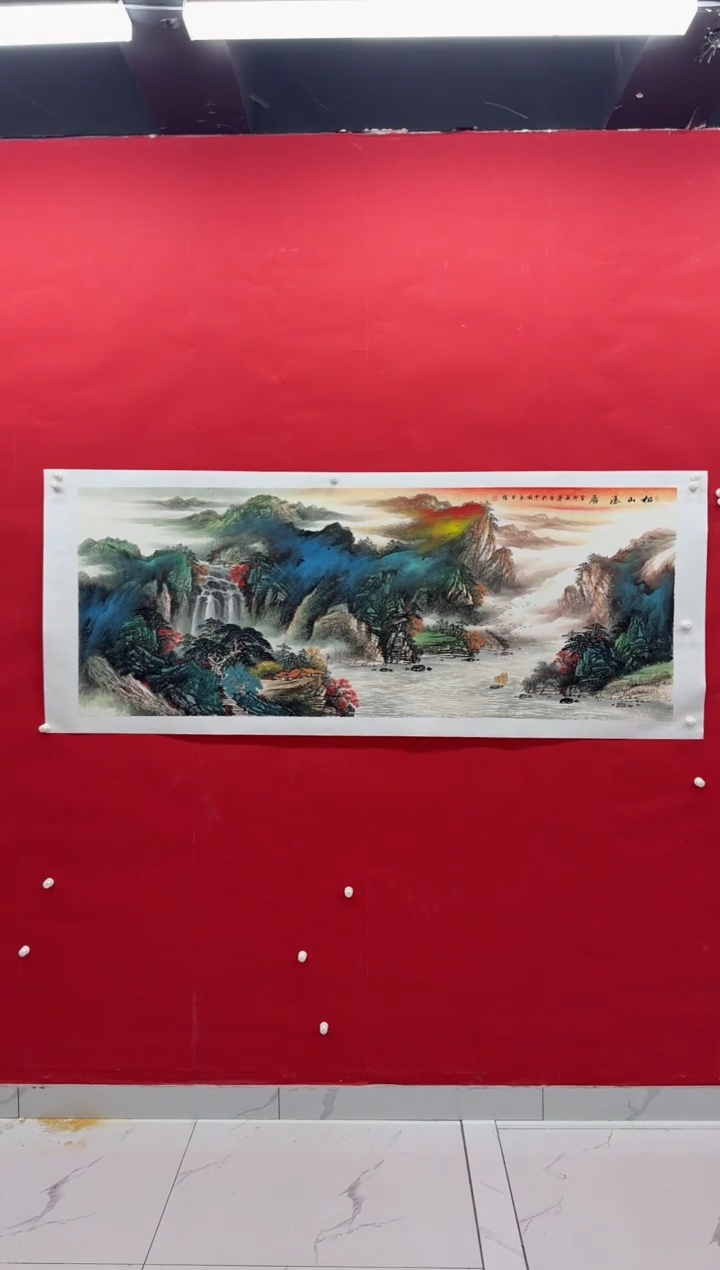 国画画家陆远华纯手绘原作